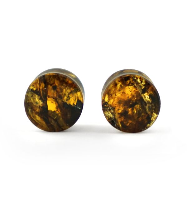Chiapas Amber Plugs 1 2  (12mm) Version 21 For Discount