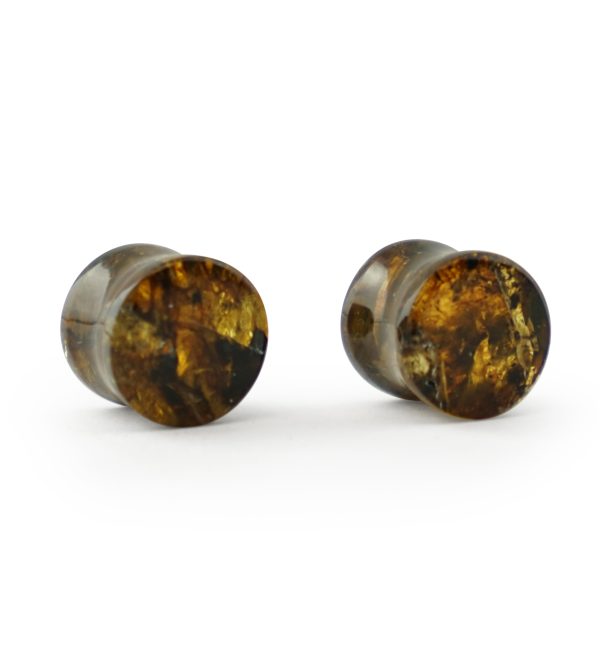 Chiapas Amber Plugs 1 2  (12mm) Version 21 For Discount - Image 2
