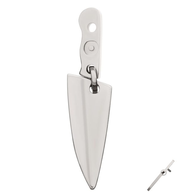 Dangle Blade Titanium Internally Threaded Top on Sale