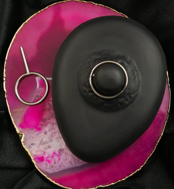 Circlet Titanium Nipple Clicker Ring Hot on Sale - Image 2