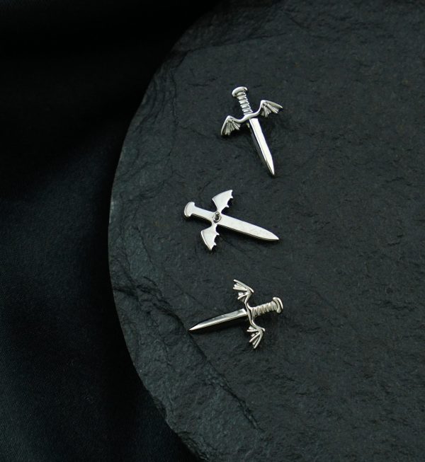 Batwing Dagger Titanium Internally Threaded Top Online Sale - Image 2