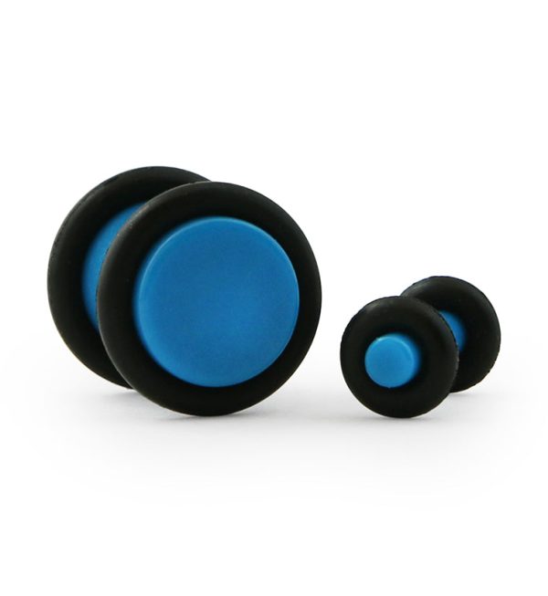 Blue No Flare Acrylic Plugs Online