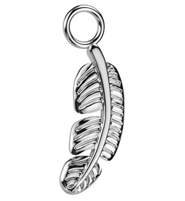 Feather Titanium Charm Online Sale
